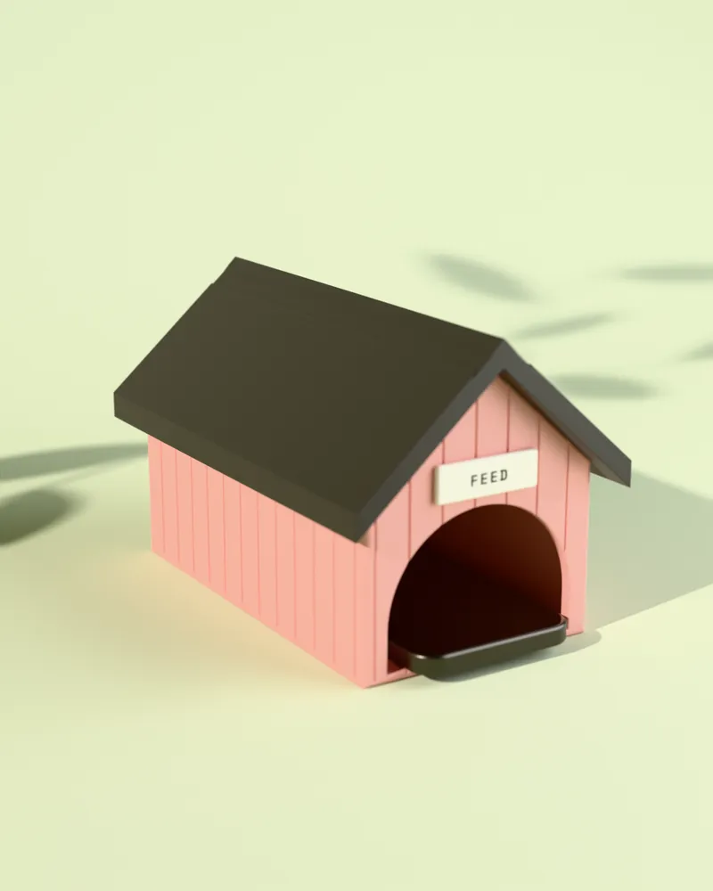 The Doghouse in Ink roof