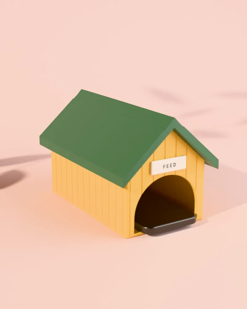 The Doghouse in Moss roof