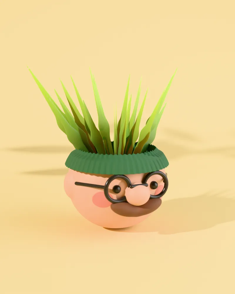 Moss Head in Classic