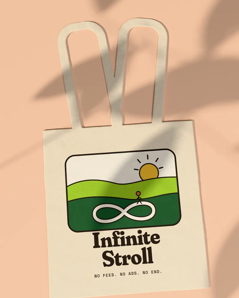 Infinite Stroll Tote in Natural