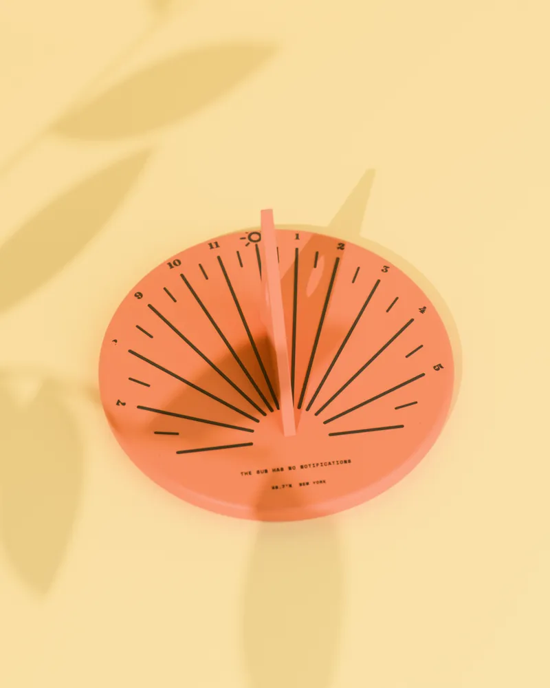 The Sundial in Clay