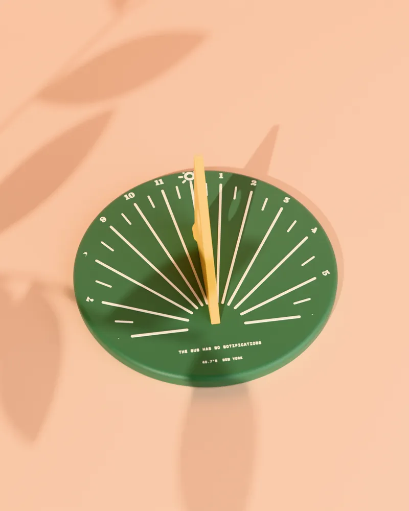 The Sundial in Moss