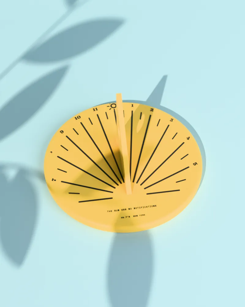 The Sundial in Sun
